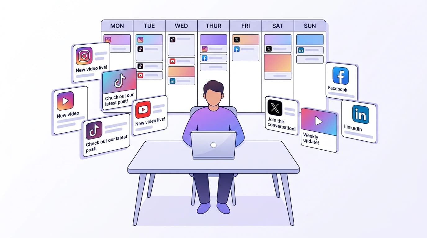 How I batch a full week of social media content in one sitting